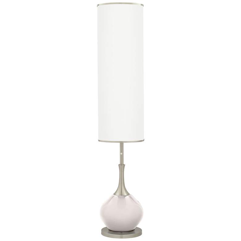 Image 1 Color Plus Jule 62 inch High Modern Glass Smart White Floor Lamp
