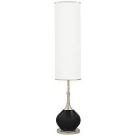 Image1 of Color Plus Jule 62" High Modern Glass Tricorn Black Floor Lamp