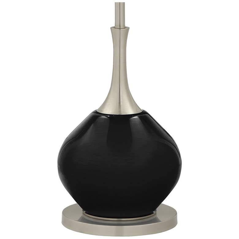 Image 4 Color Plus Jule 62 inch High Modern Glass Tricorn Black Floor Lamp more views