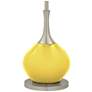 Color Plus Jule 62" High Modern Lemon Twist Yellow Floor Lamp