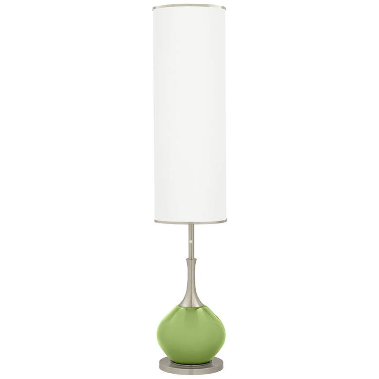 Image 1 Color Plus Jule 62" High Modern Lime Rickey Green Floor Lamp