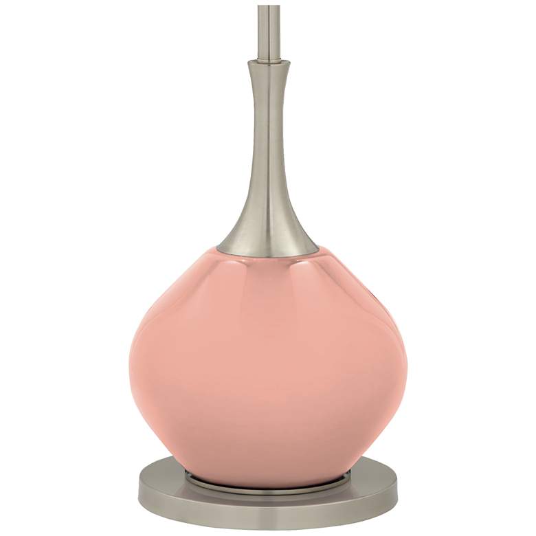 Image 4 Color Plus Jule 62" High Modern Mellow Coral Pink Floor Lamp more views