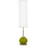 Color Plus Jule 62" High Modern Olive Green Floor Lamp