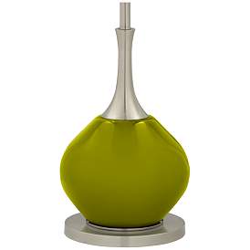 Image4 of Color Plus Jule 62" High Modern Olive Green Floor Lamp more views