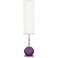 Color Plus Jule 62" High Modern Passionate Purple Floor Lamp