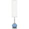 Color Plus Jule 62" High Modern Placid Blue Floor Lamp