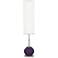 Color Plus Jule 62" High Modern Quixotic Plum Purple Floor Lamp