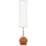 Color Plus Jule 62" High Modern Robust Orange Floor Lamp