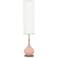 Color Plus Jule 62" High Modern Rose Pink Floor Lamp