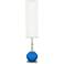 Color Plus Jule 62" High Modern Royal Blue Floor Lamp