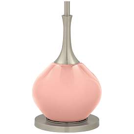 Image4 of Color Plus Jule 62" High Modern Rustique Warm Coral Pink Floor Lamp more views