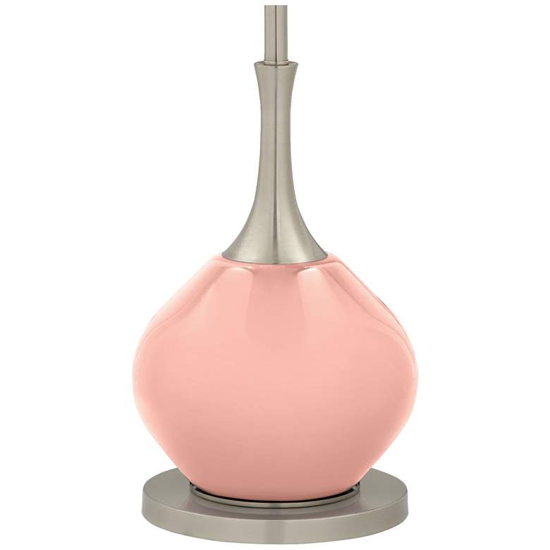 Image 4 Color Plus Jule 62 inch High Modern Rustique Warm Coral Pink Floor Lamp more views