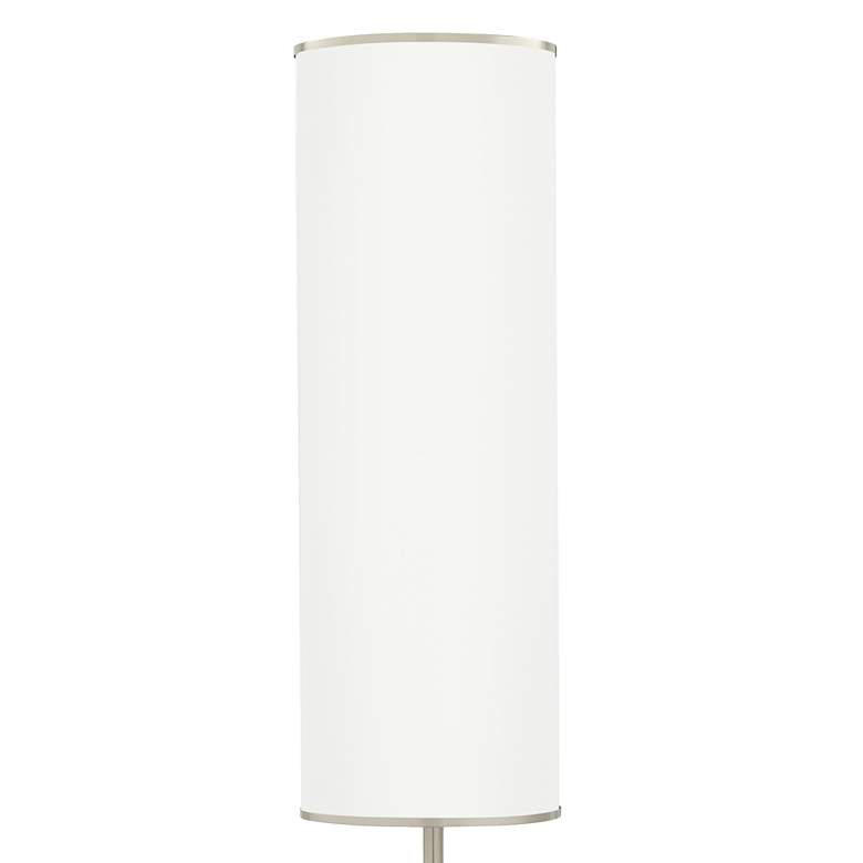 Image 2 Color Plus Jule 62 inch High Modern Steamed Milk White Floor Lamp more views