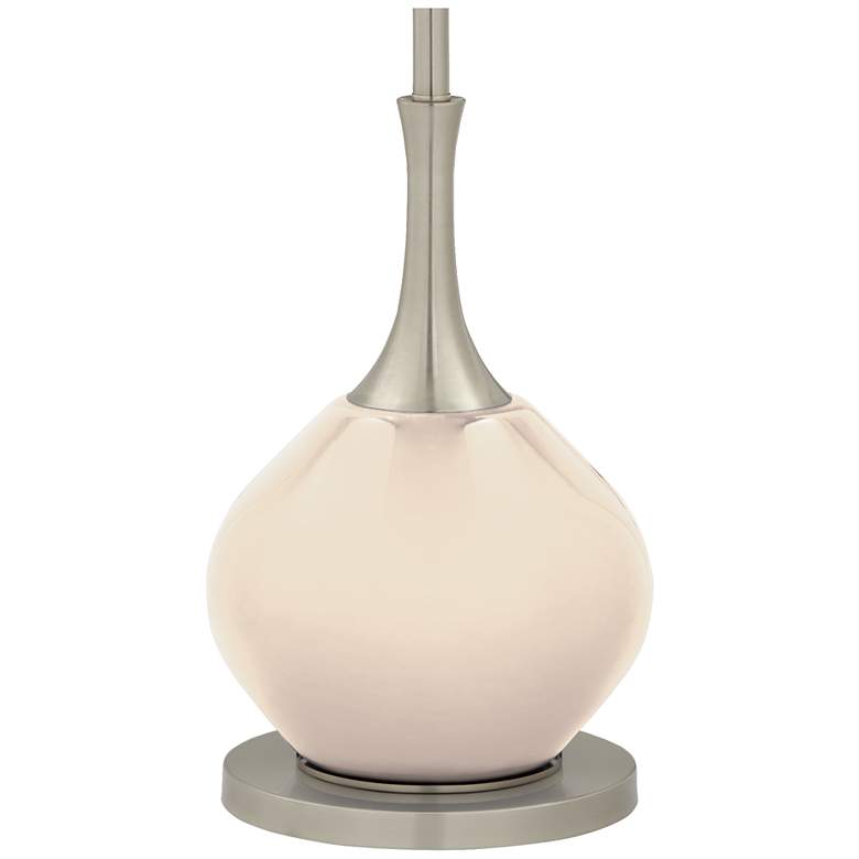 Image 4 Color Plus Jule 62 inch High Modern Steamed Milk White Floor Lamp more views