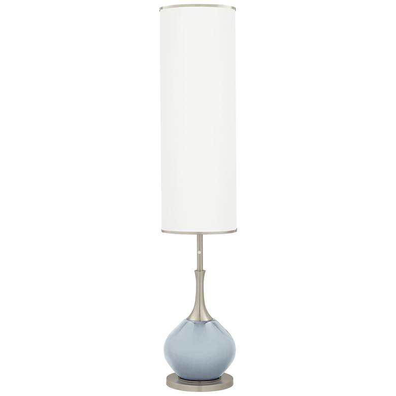 Image 1 Color Plus Jule 62" High Modern Take Five Blue Floor Lamp