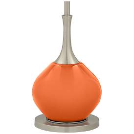 Image4 of Color Plus Jule 62" High Nectarine Orange Modern Floor Lamp more views