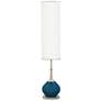 Color Plus Jule 62" High Oceanside Blue Modern Floor Lamp