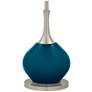 Color Plus Jule 62" High Oceanside Blue Modern Floor Lamp
