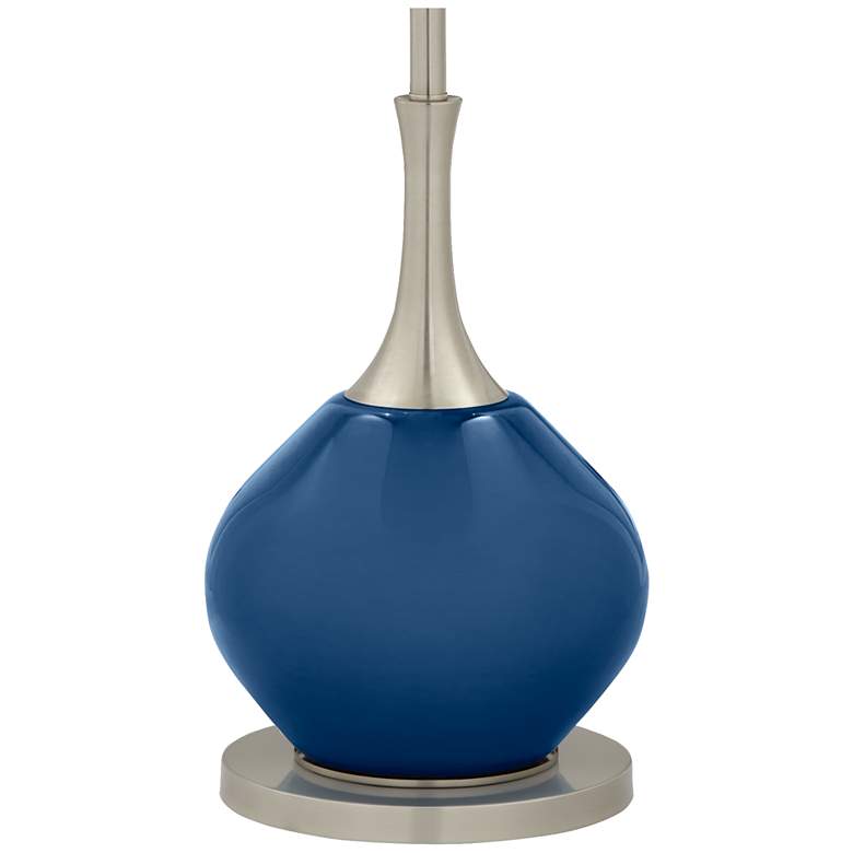 Image 4 Color Plus Jule 62 inch High Regatta Blue Modern Floor Lamp more views