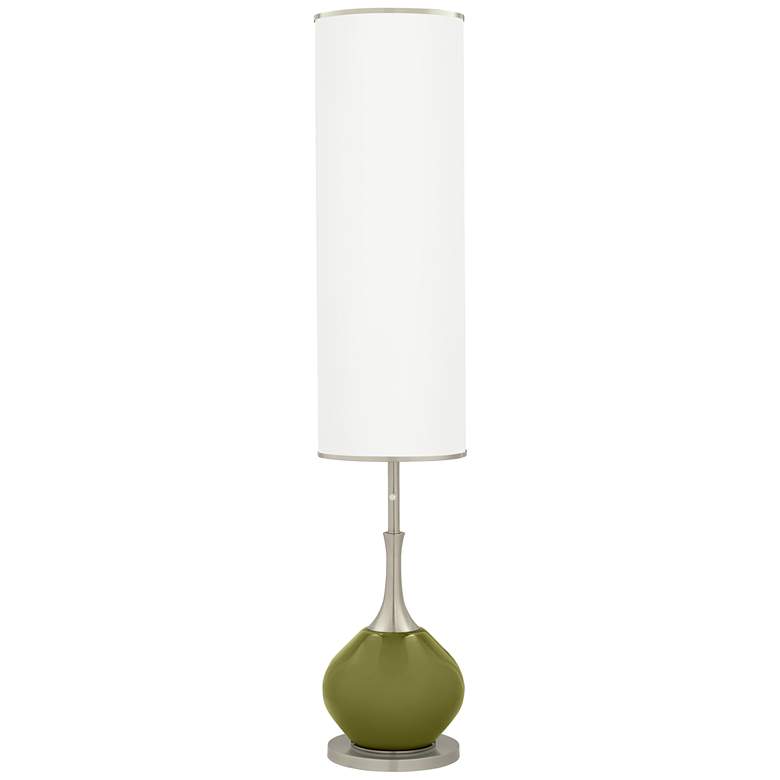 Image 1 Color Plus Jule 62 inch High Rural Green Modern Floor Lamp