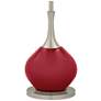 Color Plus Jule 62" High Samba Red Modern Floor Lamp