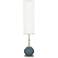 Color Plus Jule 62" High Smoky Blue Modern Floor Lamp