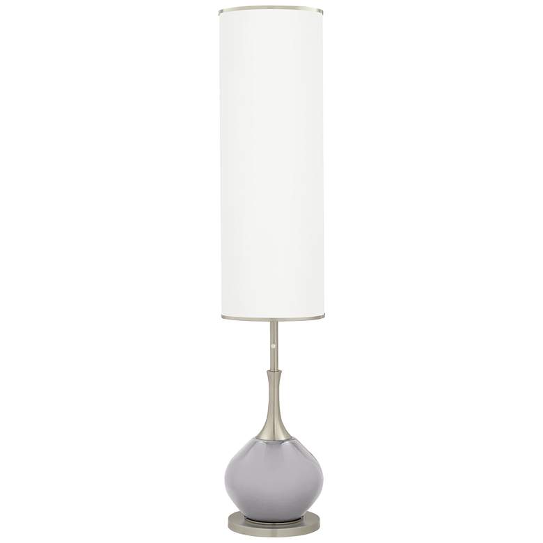 Image 1 Color Plus Jule 62 inch High Swanky Gray Modern Floor Lamp
