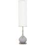 Color Plus Jule 62" High Swanky Gray Modern Floor Lamp