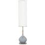 Color Plus Jule 62" High Uncertain Gray Modern Floor Lamp