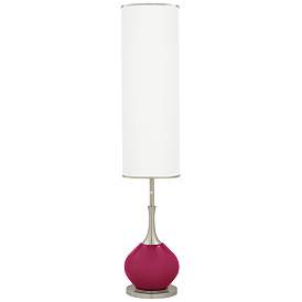 Image1 of Color Plus Jule 62" High Vivacious Pink Modern Floor Lamp