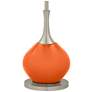 Color Plus Jule 62" Invigorate Orange Modern Floor Lamp