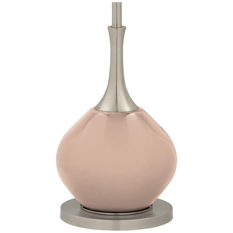 Image 4 Color Plus Jule 62 inch Modern Italian Coral Pink Glass Floor Lamp more views