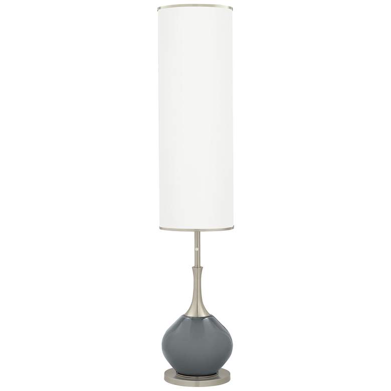 Image 1 Color Plus Jule 62 inch Modern Software Gray Floor Lamp