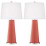 Color Plus Leo 29 1/2" Coral Reef Table Lamps Set of 2