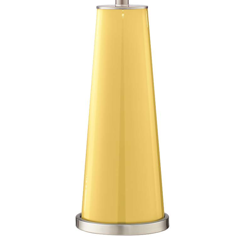 Image 4 Color Plus Leo 29 1/2" Daffodil Yellow Glass Table Lamps Set of 2 more views