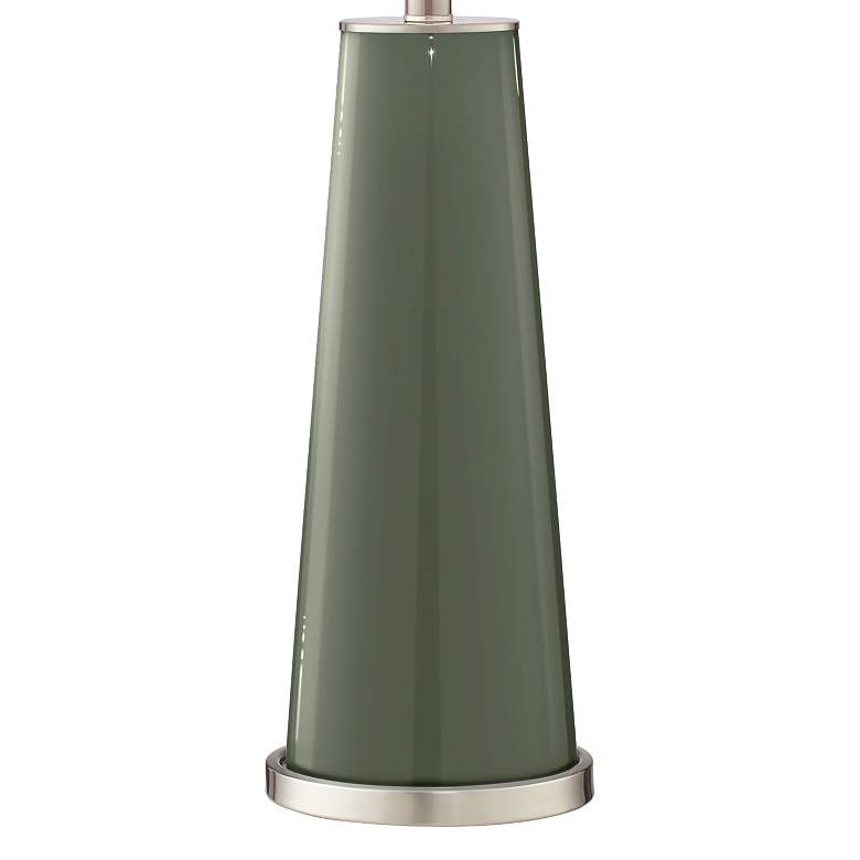 Image 4 Color Plus Leo 29 1/2" Deep Lichen Green Glass Table Lamps Set of 2 more views