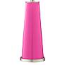 Thumbnail4 of Color Plus Leo 29 1/2" Fuchsia Pink Modern Glass Table Lamps Set of 2 more views