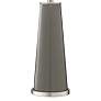 4_Color Plus Leo 29 1/2" Gauntlet Gray Glass Table Lamps Set of 2 more views