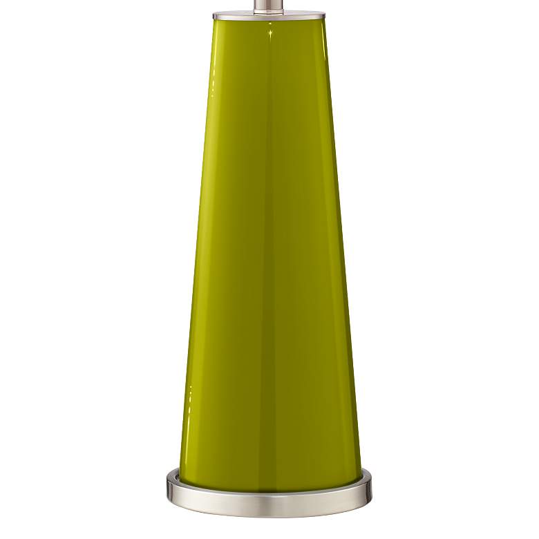 Image 4 Color Plus Leo 29 1/2" Glass Olive Green Table Lamps Set of 2 more views