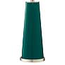 4_Color Plus Leo 29 1/2" High Peacock Blue Table Lamps Set of 2 more views