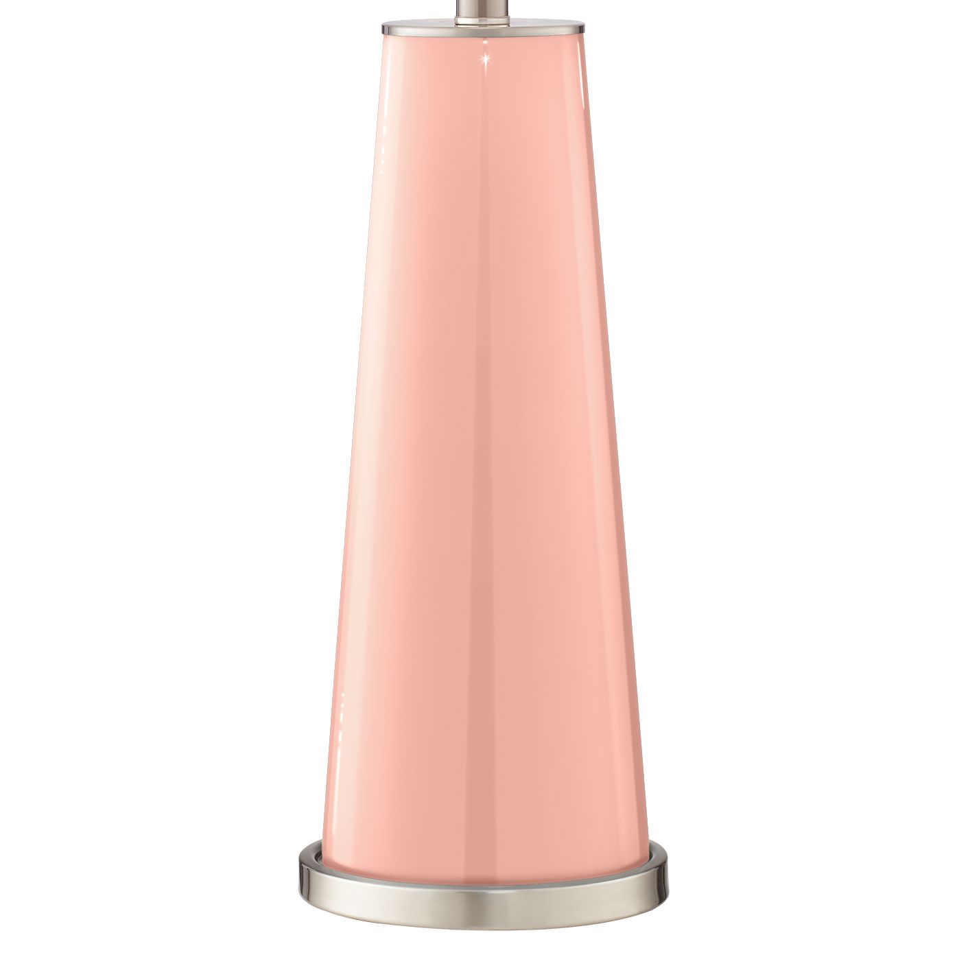 Image 4 Color Plus Leo 29 1/2" High Rustique Warm Coral Pink Lamps Set of 2 more views