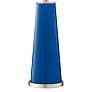 4_Color Plus Leo 29 1/2" Hyper Blue Glass Table Lamps Set of 2 more views