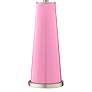 4_Color Plus Leo 29 1/2" Modern Glass Candy Pink Table Lamps Set of 2 more views