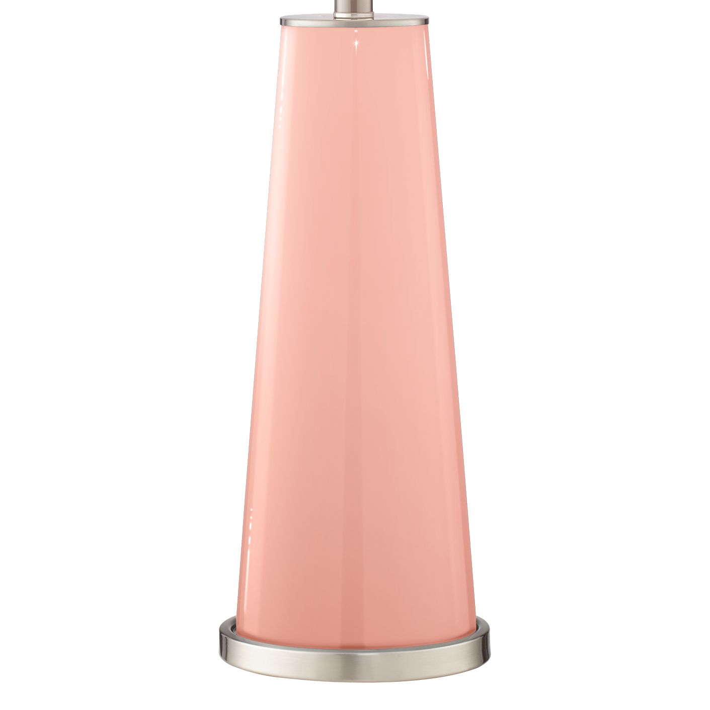 Image 4 Color Plus Leo 29 1/2" Modern Glass Rose Pink Table Lamps Set of 2 more views