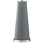 4_Color Plus Leo 29 1/2" Modern Glass Software Gray Table Lamps Set of 2 more views
