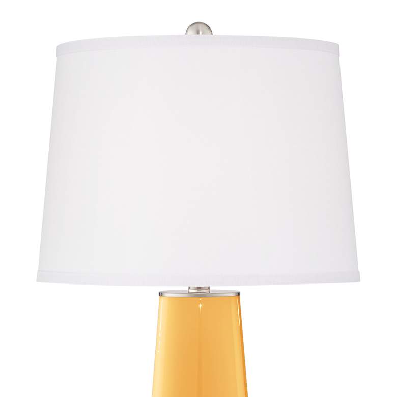 Image 3 Color Plus Leo 29 1/2" Modern Marigold Yellow Table Lamps Set of 2 more views