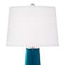 Color Plus Leo 29 1/2" Modern Oceanside Blue Table Lamps Set of 2