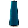 Thumbnail4 of Color Plus Leo 29 1/2" Modern Oceanside Blue Table Lamps Set of 2 more views