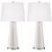 Color Plus Leo 29 1/2" Modern Smart White Table Lamps Set of 2