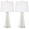 Color Plus Leo 29 1/2" Modern Winter White Table Lamps Set of 2